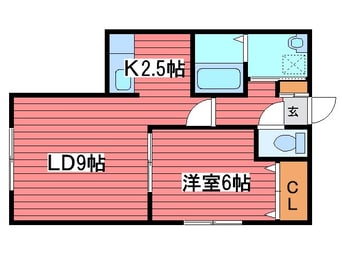 間取図 Rera月寒