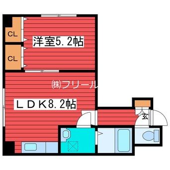 間取図 コムメゾン