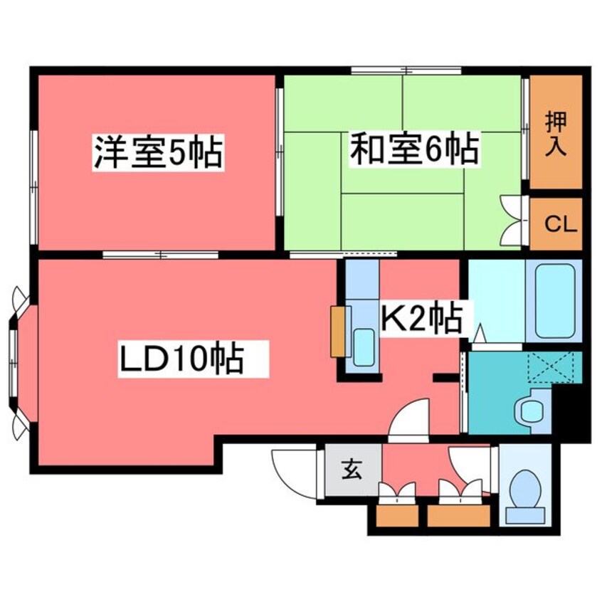 間取図 ロピア美園
