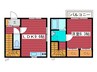福住３－５テラスハウス 1LDKの間取り