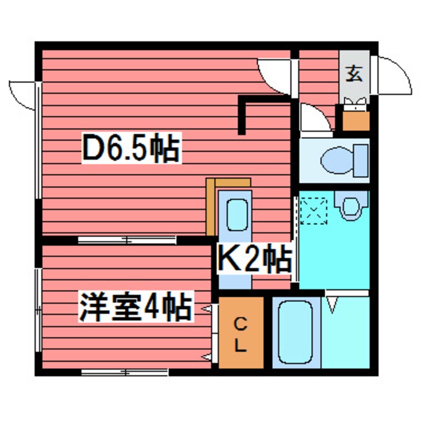 間取図 マリンパレス月寒壱番館