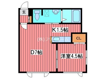 間取図 マリンパレス月寒壱番館