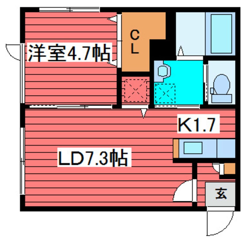 間取図 SENSAI-TSUKISAMU