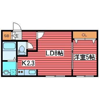 間取図 クラリス月寒西