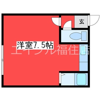 間取図 コーポ順