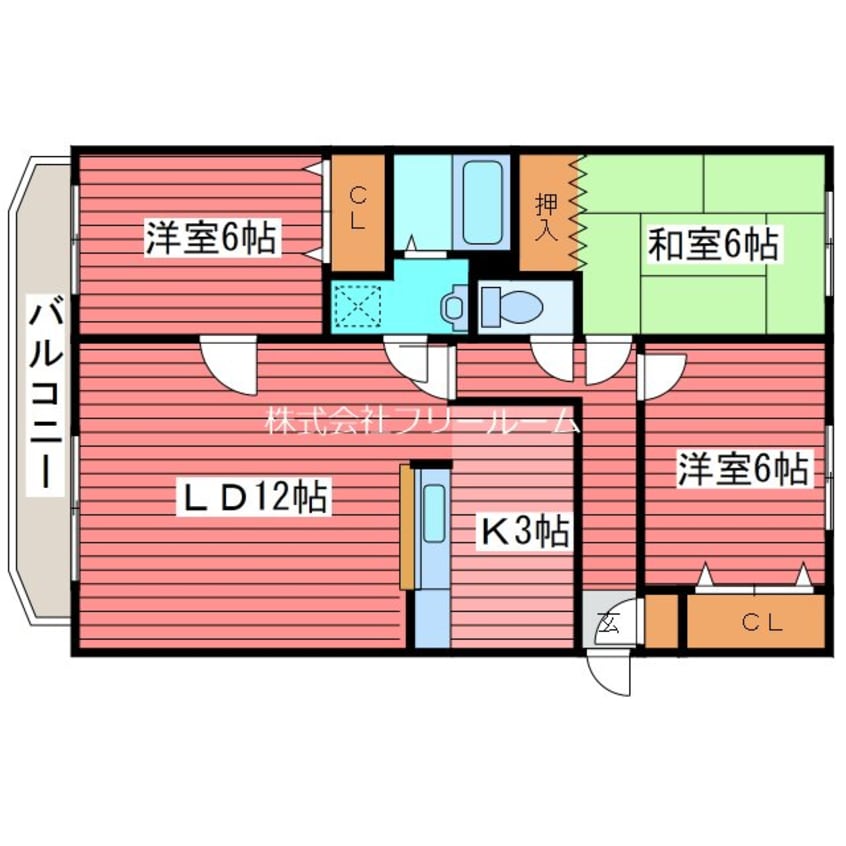 間取図 リラヒルズ