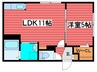 ヴィンテージ 1LDKの間取り