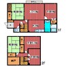 福住2-10貸家 5LDKの間取り