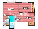 ガーディニア羊ヶ丘の間取図