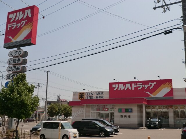 ツルハ(ドラッグストア)まで973m コーポ羊ヶ丘