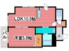 セーヌラヴィ 1LDKの間取り