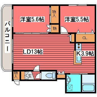 間取図 ラ・ペジブルII