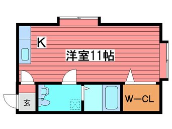 間取図 アーバン館福住