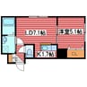 Berger壱番館 1LDKの間取り