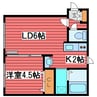 札幌市営地下鉄東豊線/福住駅 徒歩21分 3階 築21年 1LDKの間取り