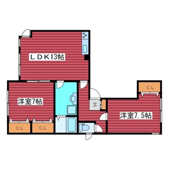 間取図 加藤コーポラス