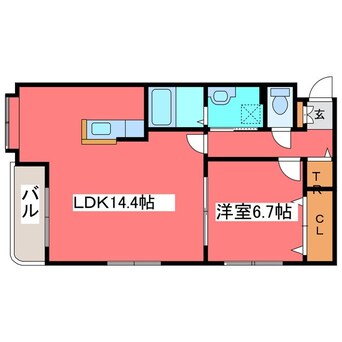 間取図 フレッシュリーブス