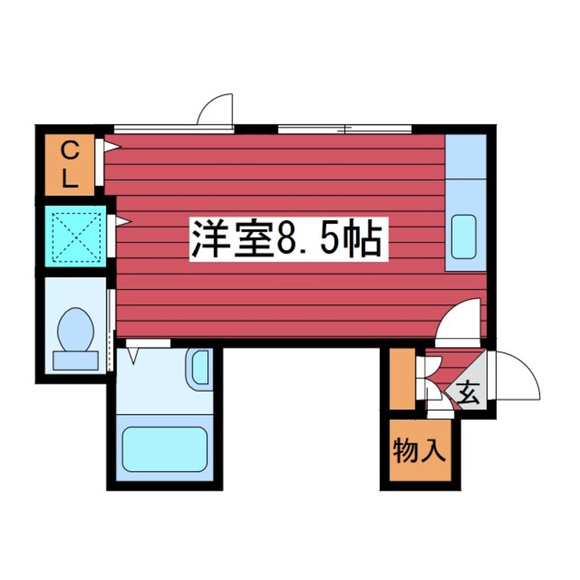 間取図 キャロル２