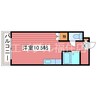 第6ベストビル 1DKの間取り