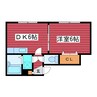 Ｍsコート月寒 1DKの間取り