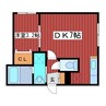 S＆AII 1DKの間取り