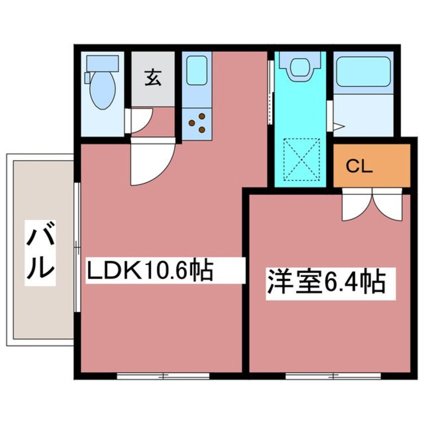 間取図 ＮＦＰガーデン月寒西