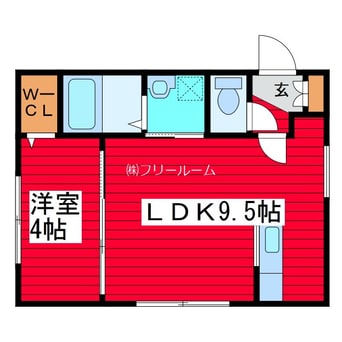 間取図 COMSA月寒中央