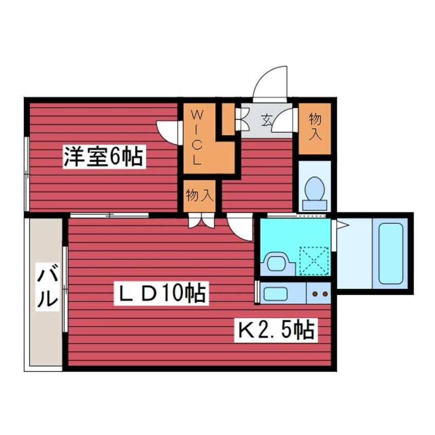 間取図 ショコラ・トゥール