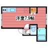 ＡＲＳ Ｔｓｕｋｉｓａｍｕ ＯＮＥ 1Rの間取り