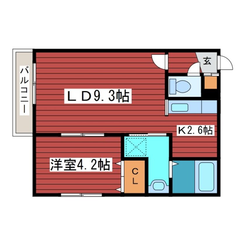 間取図 Duren（デューレン）