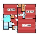 フロームＴ福住の間取図