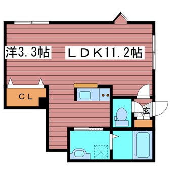 間取図 やま帽子A