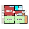 ＳＫコスモビル 2DKの間取り