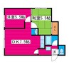 ADVANCED-II 2LDKの間取り