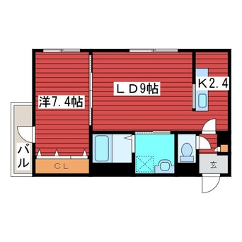 間取図 ラグジースペース東北通