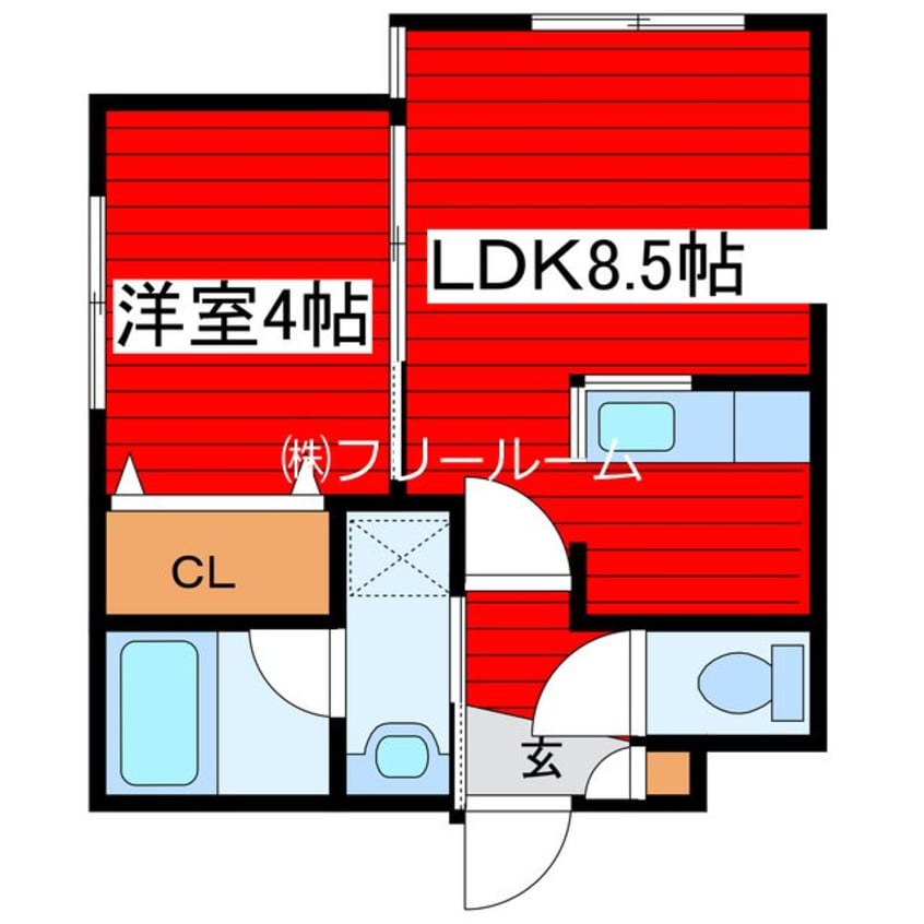 間取図 Alegria月寒中央
