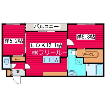 間取図 シティプレミア月寒東