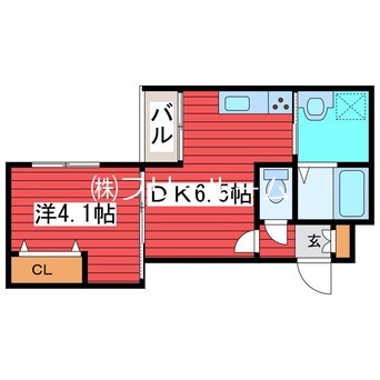 間取図 M・force月寒東