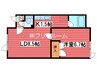 アーバンフラット月寒東 1LDKの間取り