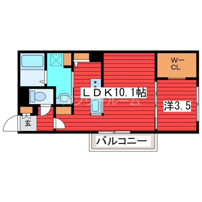 間取図 casaAT月寒中央