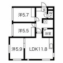 澄川コートの間取図