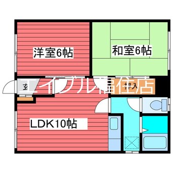 間取図 グレイス月寒