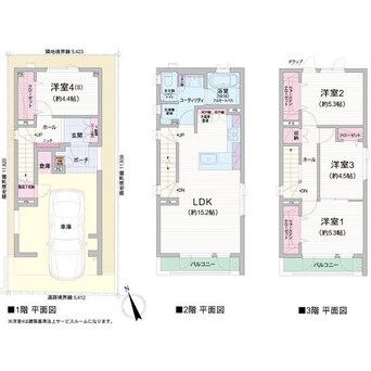 間取図 ラ・レジーナ福住　C棟