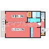 サンコート月寒中央通 1LDKの間取り