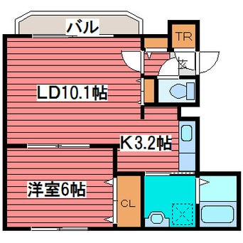 間取図 大光六番館