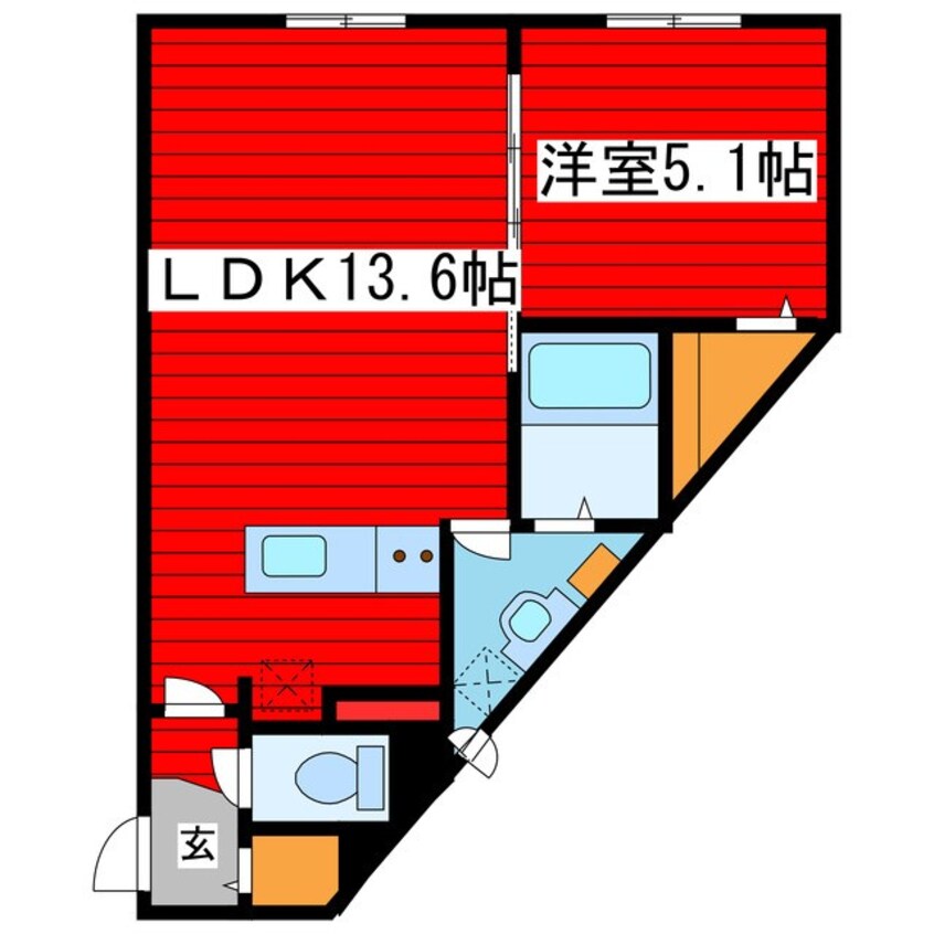 間取図 （仮称）月寒中央通９丁目マンション