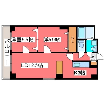 間取図 サントアリオデ平岸