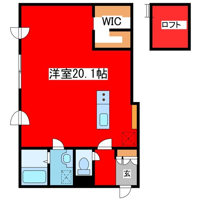 間取り図 ピオネロ月寒