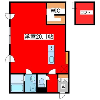 間取図 ピオネロ月寒