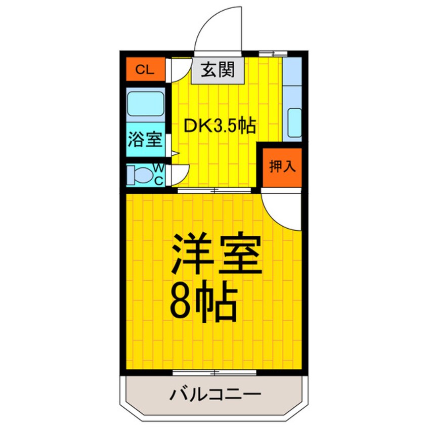 間取図 サンシティ鳴門　３号棟